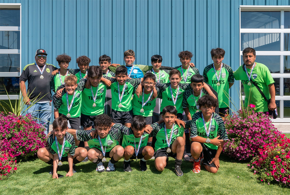 MVSC Tigers Winning Soccer Team Flavor de Futbol